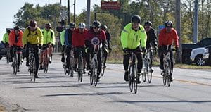 Miles For Myeloma cyclists